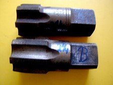 Gewindebohrer Zoll 21/4" Satz B gebraucht als Satz