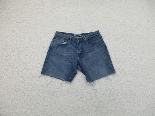 Wrangler Denim Shorts Mens 36 Blue Cut 
