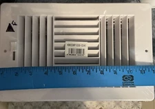 Select 8 X 12 in Floor Register - White