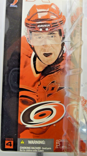RON FRANCIS McFarlane Red Jersey Carolina Hurricanes NHL Figure Series 4 2002 - Picture 3 of 5