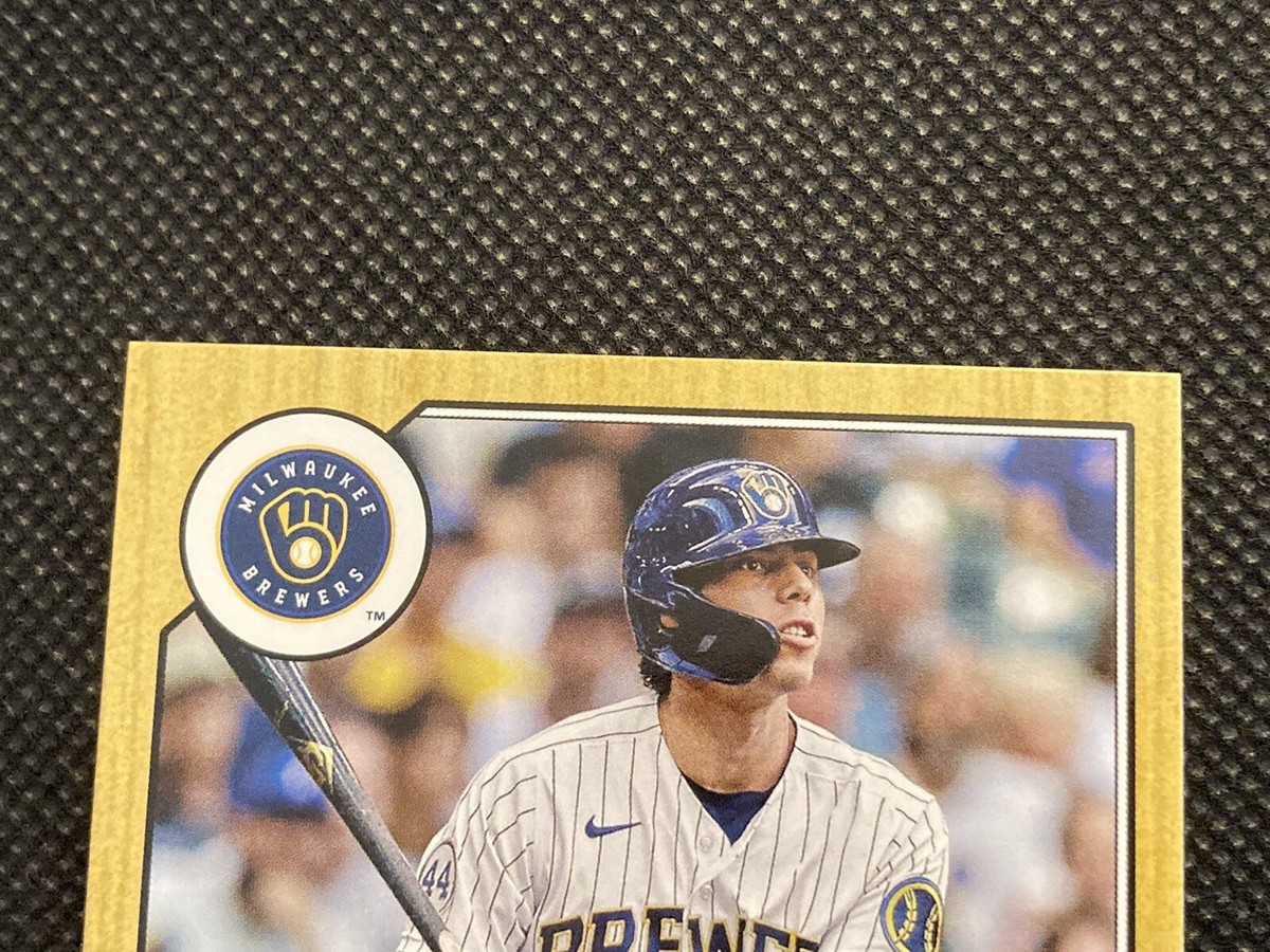 2022 Topps Christian Yelich Milwaukee Brewers 1987 Redux SP MLB