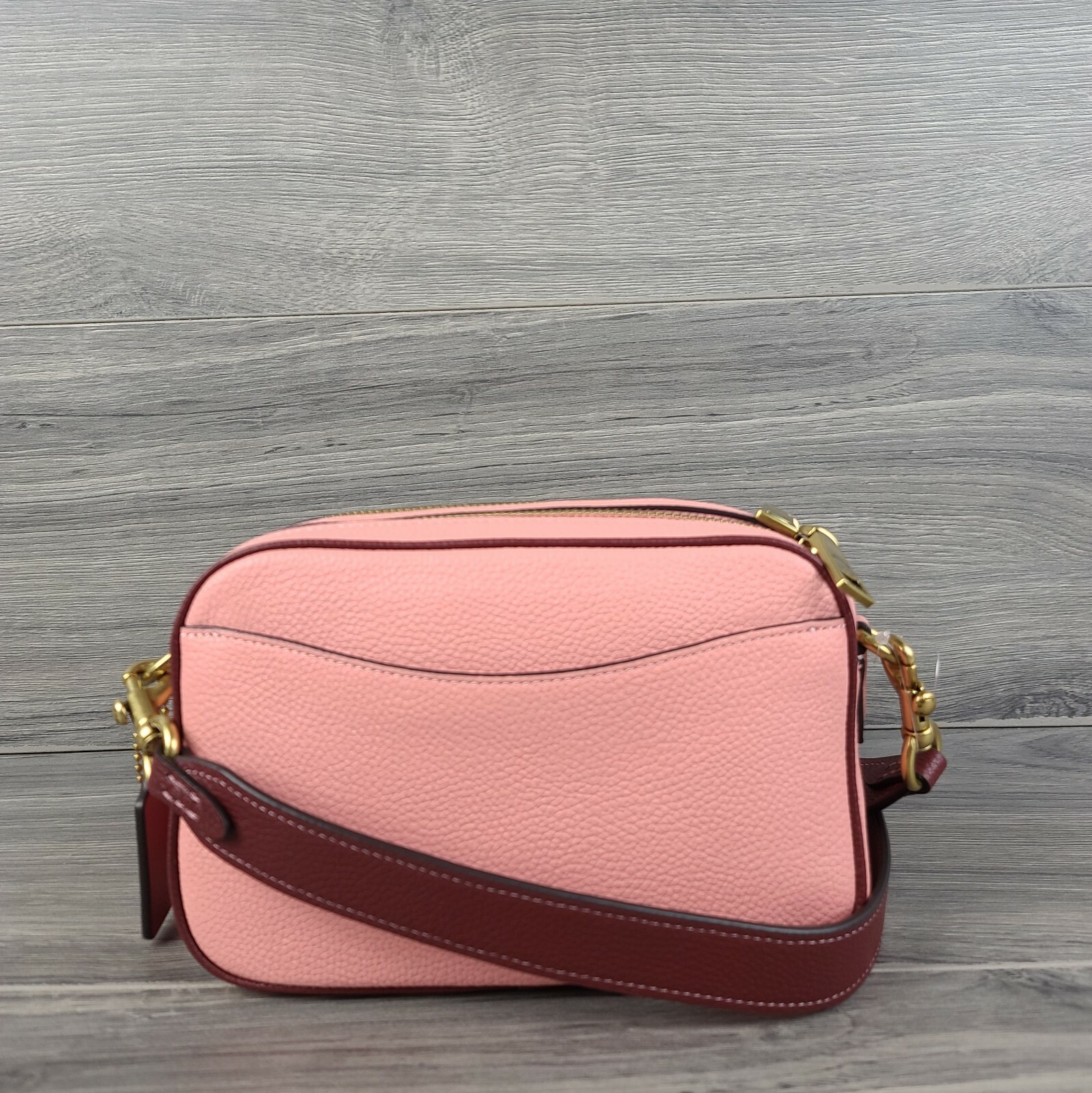 Coach Crossbody Colorblock Leather Willow Camera Handbag C0695 (Candy