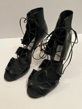 Jimmy Choo Black Strappy Sandal 39