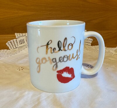 222 Fünfte Jumbo HALLO WUNDERSCHÖNE TASSE 27 Unzen Geschenk für jemanden, den Sie lieben!