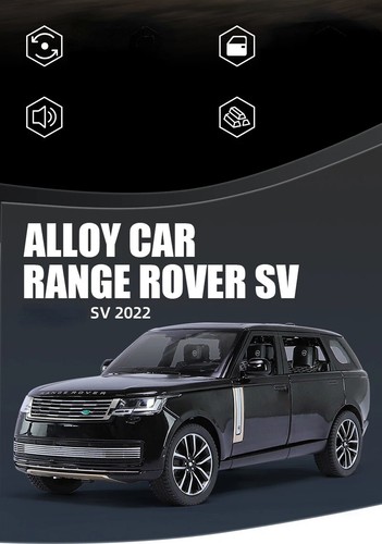 1:24 2022 Land Rover Range Rover SV SUV Alloy Model Car Toy Diecast Car Vehicle - Picture 12 of 26