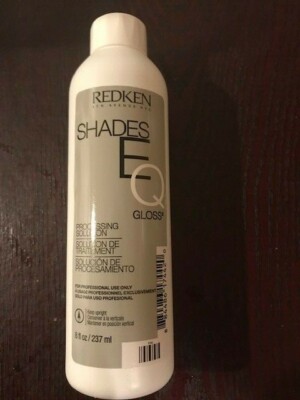 Redken Shades EQ Processing Solution 8oz  NEW
