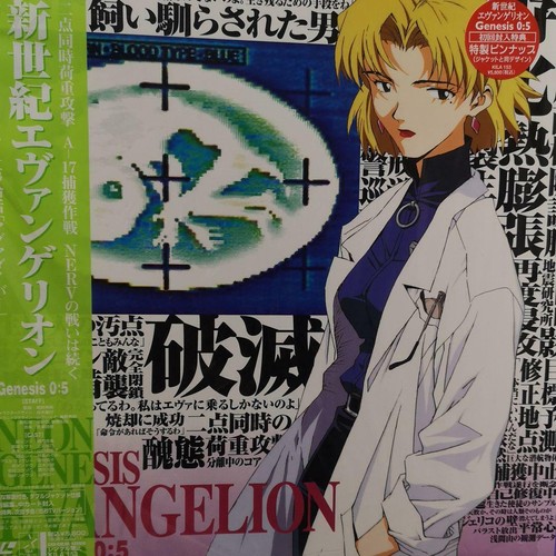 NEON GENESIS EVANGELION Ayanami Rei JUEGO DE CAJA Disco Láser LD 1-5 Limitado JAPÓN - Imagen 6 de 12