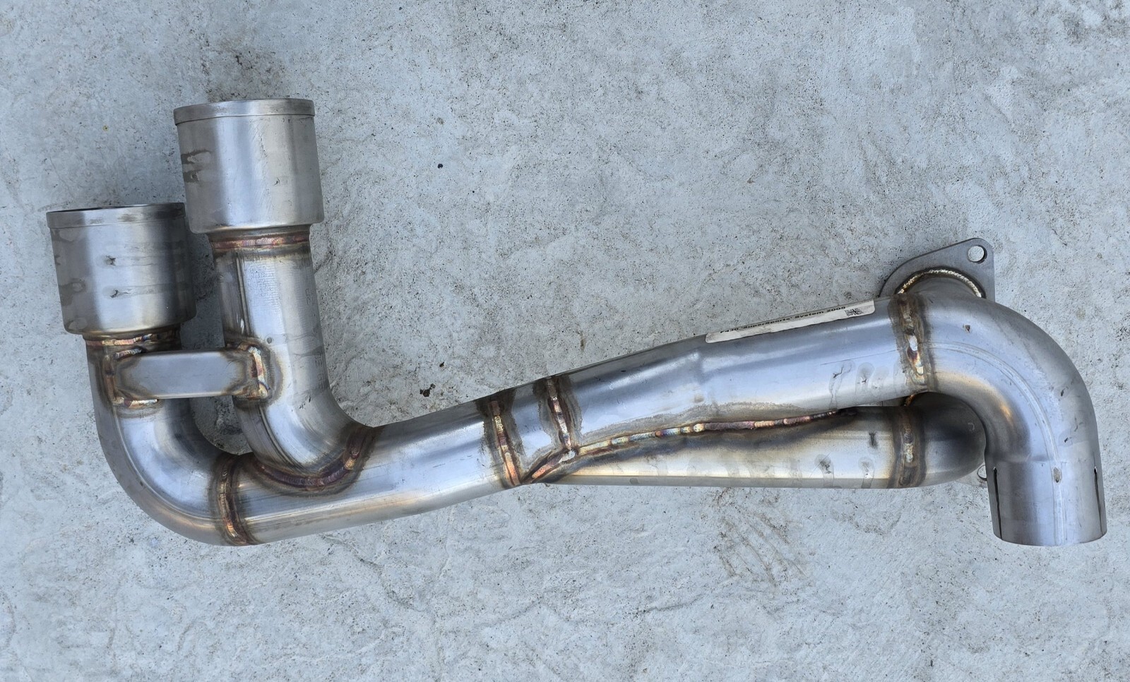 Ferrari F430 Left Side Exhaust Pipe Titan Supersports Collection 33