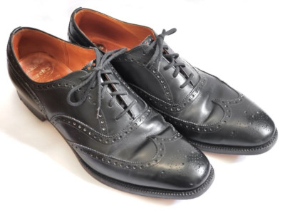 Church\'s Custom Grade Men\'s Chetwynd Black Leather Wingtip Oxfords 91/5 D Church main image 3
