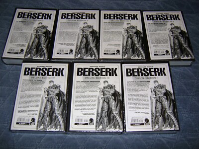 New * Berserk 5 6 7 8 9 10 11 Deluxe Edition Manga Volume Hardcover Lot Sealed
