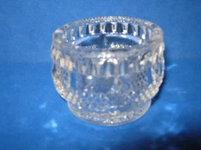 TARENTUM GLASS HARVARD PATTERN GLASS OPEN SALT CELLAR, c1900
