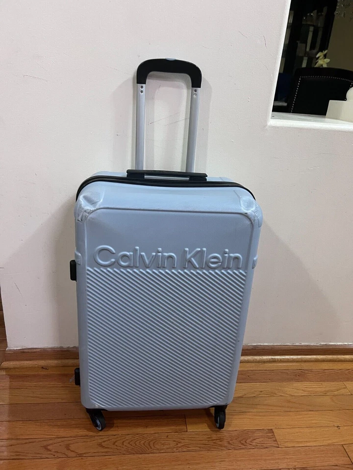 Maleta rígida CALVIN KLEIN azul 25" giratoria maleta ligera Foto 2 de 4