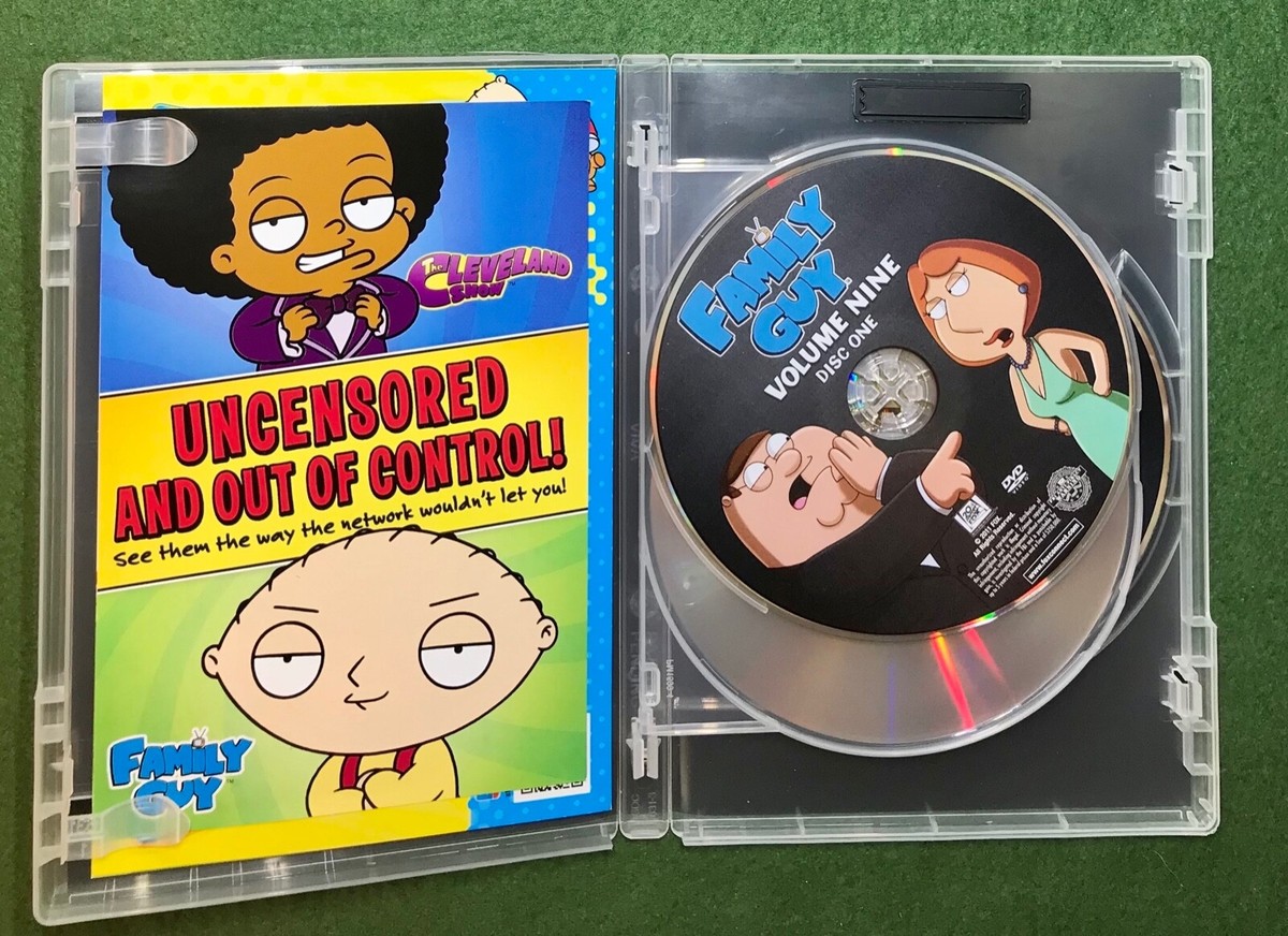 The Family Guy: Vol 9 DVD box set Seth MacFarlane Seth Green