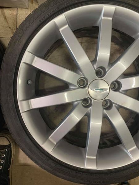 19" 19X8.5 ASTON MARTIN DB9 2004-2012 FRONT OEM Factory Wheel Rim 4G43-1007-AB