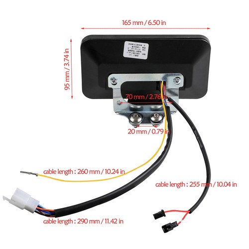 2500W 3000W Brushless Motor Rear Axle Kit Pedal/Grip for E-bike ATV Quad Bicycle - Picture 24 of 64