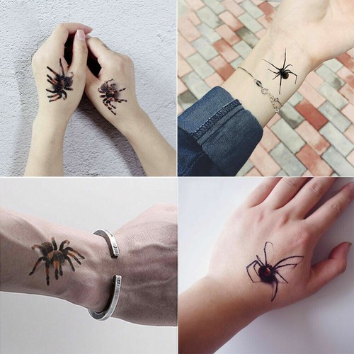 30 PCs Halloween 3D Temporary Tattoo Stickers Stitched Wound Scar Costume Props - Picture 8 of 12
