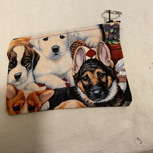 Zipper Make-up Bag. 6 3/8 X 4 1/4”