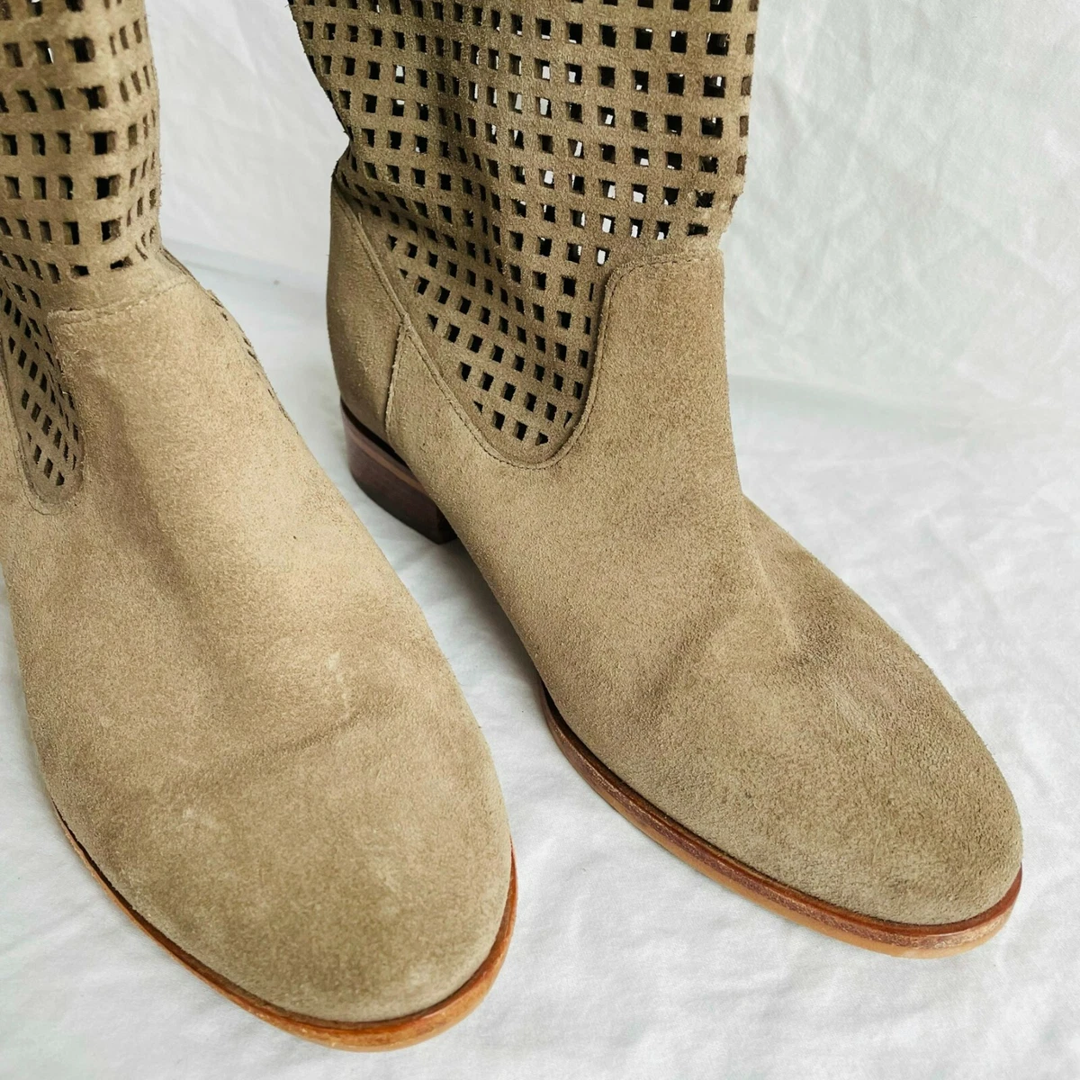 michael kors taupe boots