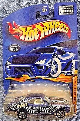 HOT WHEELS 2001 TURBO TAXI SERIES '70 CHEVELLE SS #056 BLUE