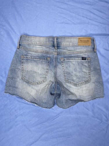 Abercrombie Kids Girls Low Rise Midi Jean Short 11/12 NICE! - Picture 2 of 16