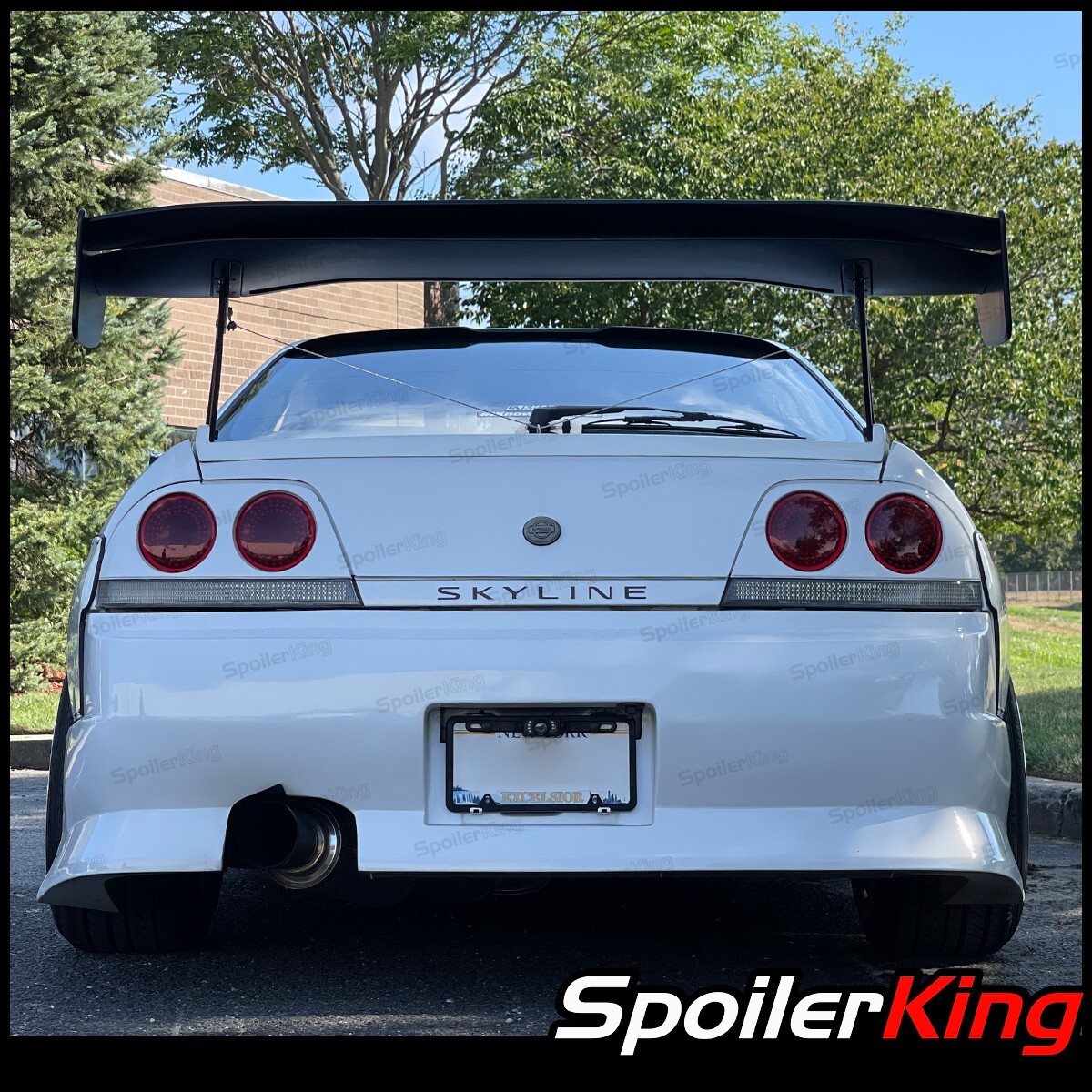 SpoilerKing Rear Roof Spoiler Window (Fits: Nissan Skyline R33