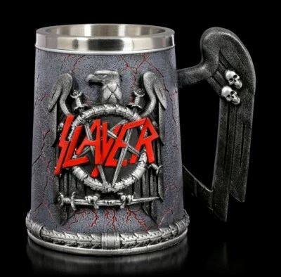 Slayer Cruche - Eagle Emblème - Chope à Bière Métal Lourd Fan Cadeau Bande Aigle - Photo 1/4
