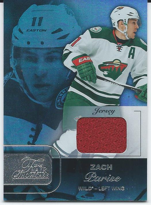 Maglia FLAIR 2015 16 UD Upper Deck Fleer vetrina ZACH PARISE fila 1 posto 24