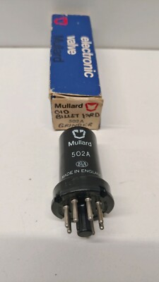 NEW OLD STOCK! MULLARD 8-PIN TUBE RELAY 502A