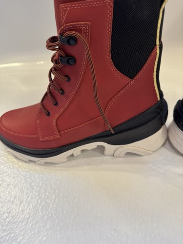 Sorel Damen Brex Stiefel Spitze wasserdicht US Größe 9 EUR 40 Warp Red, Black - Bild 8 von 12