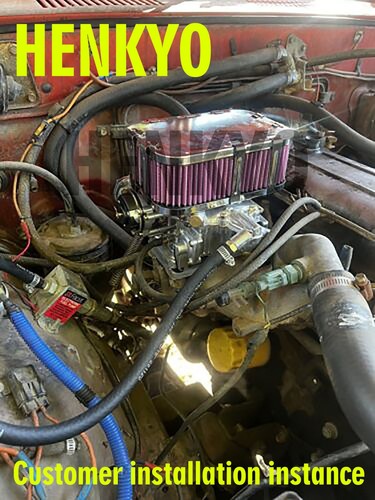 New Weber type 32/36 DGEV Carburetor with Air Cleaner Filter assembly - Picture 4 of 13