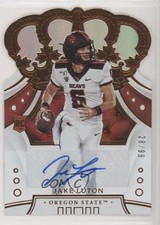 2020 Panini Chronicles Draft Picks Holo Signatures 28/99 Jake Luton #91 Auto 0a6