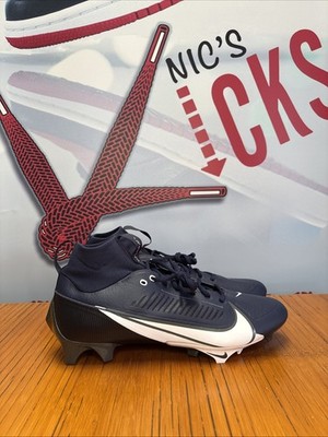 Nike Vapor Edge Pro 360 2 TB Football Cleats Mens Size 13.5 College Navy White