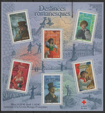 France - Bloc Y&T BF 60 "Destinées Romanesques" 2003 (**)
