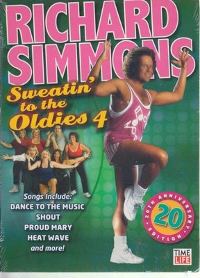 Richard Simmons: Sweatin' To The Oldies 4 DVD VIDEO MOVIE workout fitness SEALED