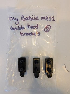 My Babiie MB11 Doppelkinderwagen Haubenhalterungen Befestigungen X3