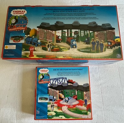 Rare Brio 1995 - Roundhouse Engine Depot N°33461 Avec 5 Ways Point - Vintage