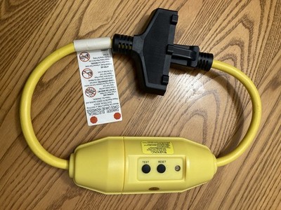Tower inline ground fault with 3 outlets