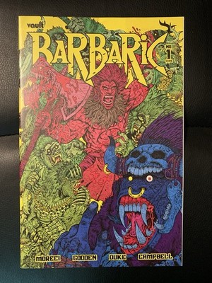Vault Comics - BARBARIC #1 Maria the Wolf Exclusive Variant - Limited to 300 NM