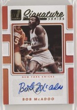 2017 Panini Donruss Signature Series Gold 9/10 Bob McAdoo #SS-BM Auto HOF 0o1a
