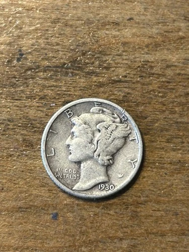 1930 Mercury Dime VF