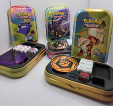 Pokemon TCG Mini Tin Inlay für Würfel, Schadensmarken und Coins - Diverses