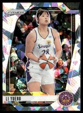 Li Yueru 2024 Panini Prizm WNBA Ice Prizms #23 - Los Angeles Sparks