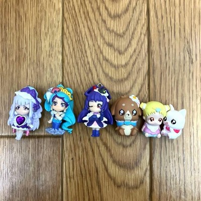 Precure Schlüsselanhänger Figurenset Cure Magical Mermaid Amour 3 Stück Konvolut
