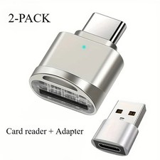 Type C To Micro SD TF Card Reader OTG USB Adapter Converter For Samsung Phone