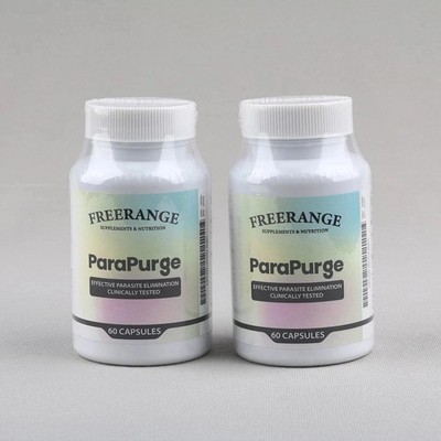 2Pcs ParaPurge Advanced Parasite Cleanser - Gut Health Support 60 Capsules New