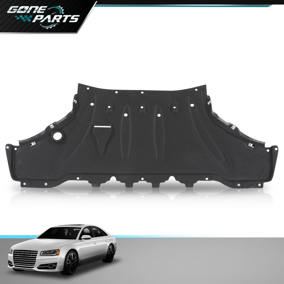 Fit For 2009-2013 Audi A8 Quattro S8 Front Lower Engine Splash Shield Guard NEW - Imagem 2 de 4