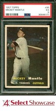 1957 TOPPS #95 MICKEY MANTLE YANKEES HOF PSA 5