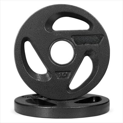  Barbell 2'' Olympic Grip Plate, 10lb pair (2x10lb)