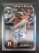 Shawn Dubin 2024 Topps Chrome Update Auto Refractor /499 Rookie