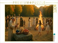 Puzzle Calvendo Mabon - FêTe Des Celtes | 1000 PièCes, Format Assemblé 64 × 48 C